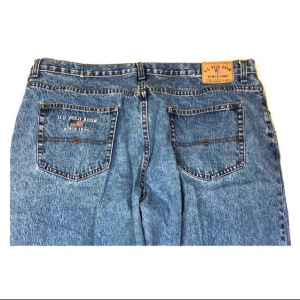 U.S. Polo Assn. Jeans Straight Leg Jeans Cotton - Picture 4 of 9